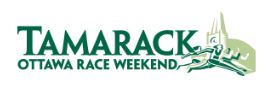 Logo for tamarack race weekend